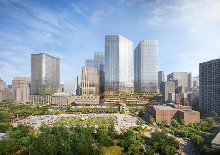 日本智慧城市典范：PLP 建筑事务所启动东京十字公园首座塔楼建设 - 2 的图像 15