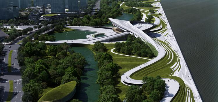 Snøhetta 中标中国杭州新钱塘湾艺术博物馆 - 3 的图像 7