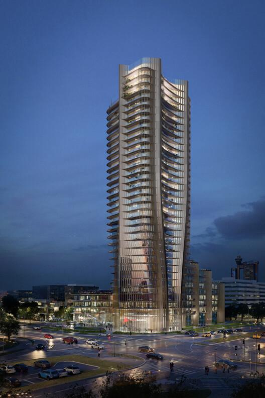 Zaha Hadid Architects 赢得阿尔塔银行设计新大楼竞赛 - 4 的图像 4