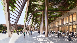 扎哈事务所在建：比绍夫图国际机场，灵感源自东非大裂谷(图10)