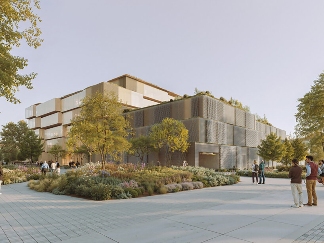 隈研吾团队中标波兰新图书馆项目语之螺旋设计(图4)