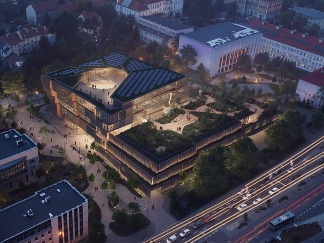 波兰Rzeszów新图书馆方案：螺旋形态与自然光的融合(图13)