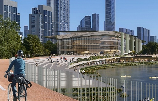 杭州钱塘湾文化区：可持续景观与滨水建筑设计(图3)