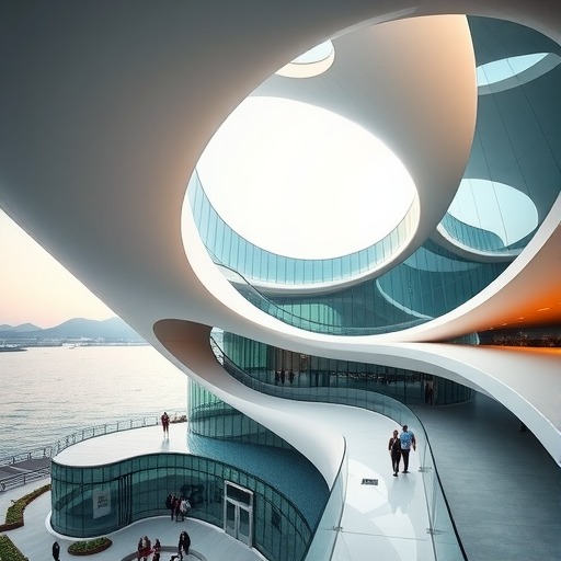 扎哈事务所最新方案：杭州钱塘湾文化区(图7)