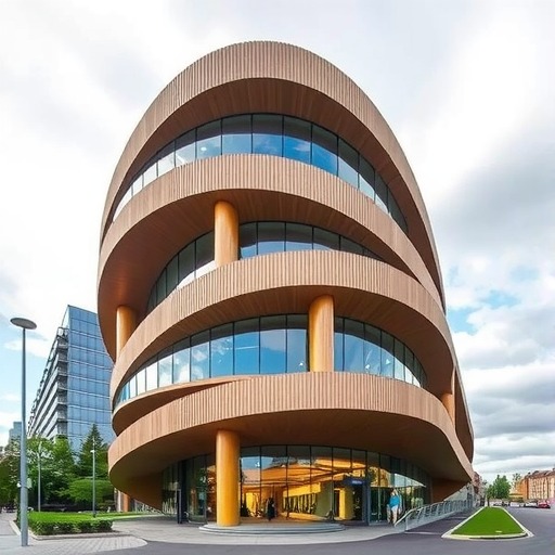 波兰Rzeszów新图书馆设计：隈研吾联合体“语之螺旋”方案(图9)