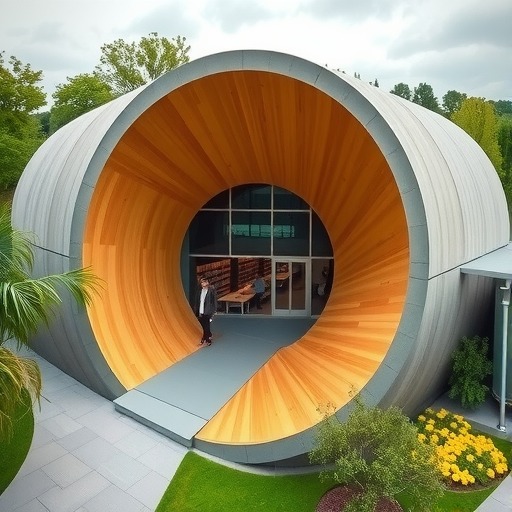 波兰Rzeszów图书馆设计竞赛胜出方案：语之螺旋(图9)