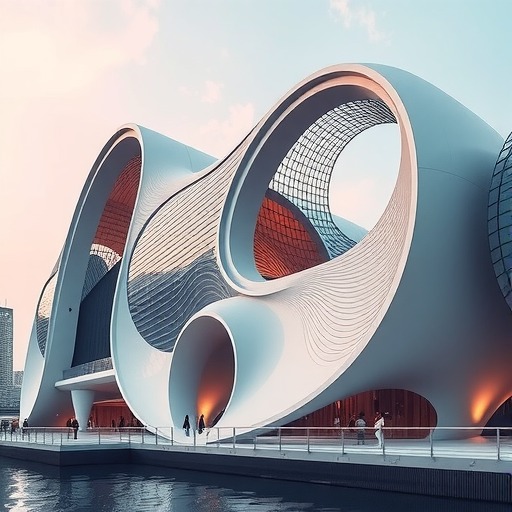 杭州钱塘湾滨水文化区：绿廊与生态赋能的旧城新貌(图7)