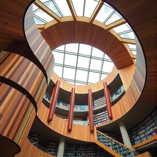 隈研吾联合体获胜方案：波兰Rzeszów新公共图书馆，语之螺旋(图9)