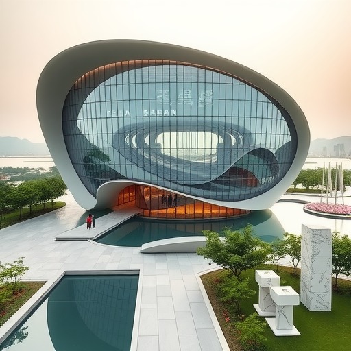 扎哈事务所最新方案：杭州钱塘湾文化区(图7)