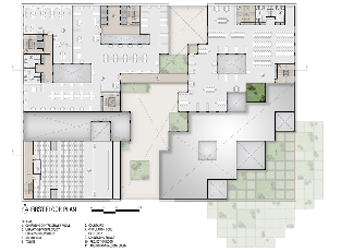 印度Prestige大学新建筑屋顶铺满阶梯平台，打造多功能社交空间(图27)