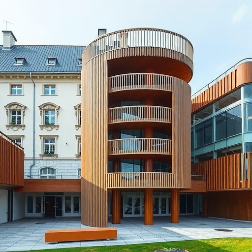 隈研吾联合体设计波兰新图书馆：语之螺旋融合建筑与自然景观(图9)