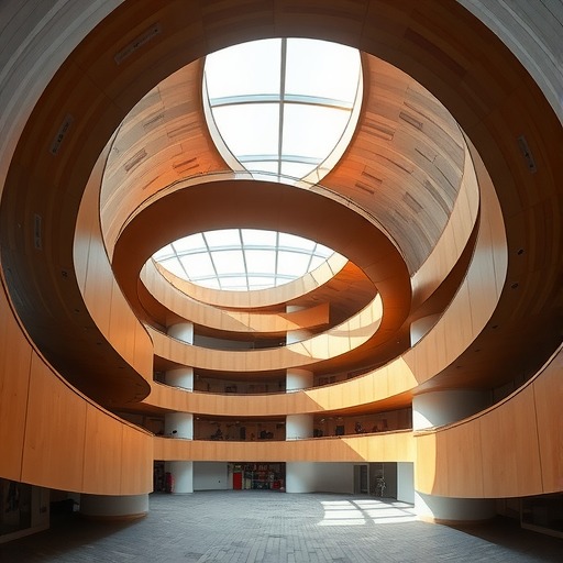 波兰Rzeszów新公共图书馆设计：语之螺旋创意展馆(图9)