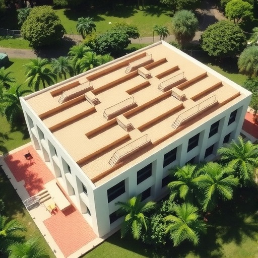 印度Prestige大学阶梯式屋面设计融合传统与现代(图19)