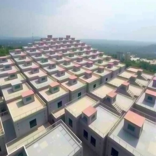 463个阶梯平台，铺满印度Prestige大学新建筑屋面(图19)