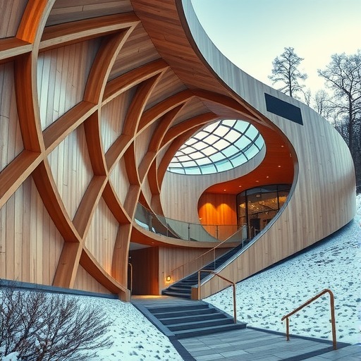 隈研吾联合体获胜方案：波兰Rzeszów新公共图书馆，语之螺旋(图9)