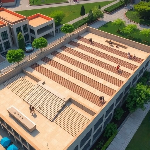 印度Prestige大学新建筑屋面创新阶梯平台(图19) 印度Prestige大学新建筑屋面创新阶梯平台(图19)