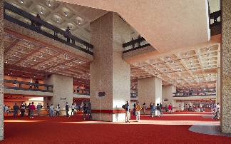伦敦巴比肯中心更新方案获批，粗野主义建筑升级(图7)