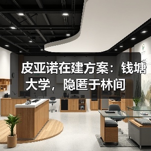 皮亚诺在建方案:钱塘大学,隐匿于林间(图1) 皮亚诺在建方案:钱塘大学,隐匿于林间(图1)