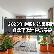 2026年密斯奖结果揭晓,谁拿下欧洲建筑最高荣誉之一?(图1) 2026年密斯奖结果揭晓,谁拿下欧洲建筑最高荣誉之一?(图1)