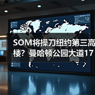 SOM将操刀纽约第三高楼?曼哈顿公园大道175号方案公布(图1) SOM将操刀纽约第三高楼?曼哈顿公园大道175号方案公布(图1)