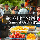 洛杉矶未来主义新地标，Samuel Oschin航空航天中心主体建设完工（图1）