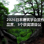 2026日本建筑学会赏作品赏,3个获奖项目公布(图4) 2026日本建筑学会赏作品赏,3个获奖项目公布(图4)