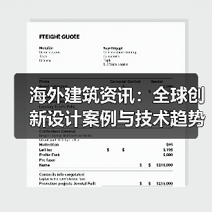 海外建筑资讯:全球创新设计案例与技术趋势深度分享(图4) 海外建筑资讯:全球创新设计案例与技术趋势深度分享(图4)