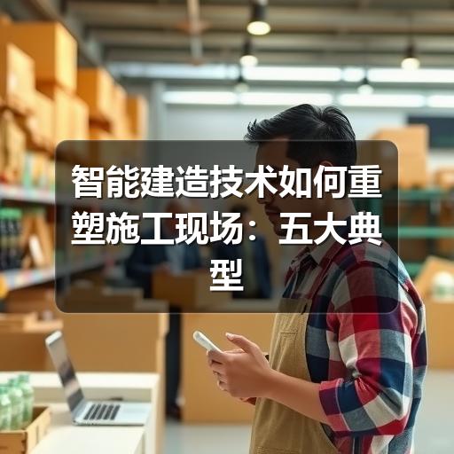 智能建造技术如何重塑施工现场:五大典型案例深度解析(图3) 智能建造技术如何重塑施工现场:五大典型案例深度解析