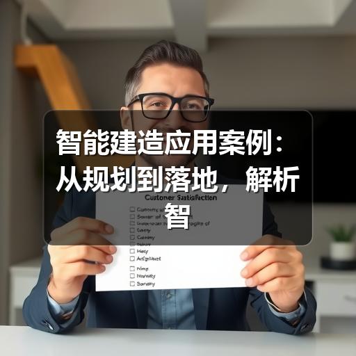 智能建造应用案例：从规划到落地，解析智慧工地实践路径
