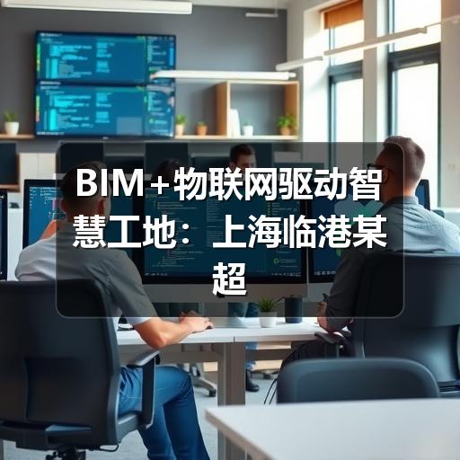 智能建造如何突破传统施工瓶颈?(图3) BIM+物联网驱动智慧工地:上海临港某超高层项目智能建造实践