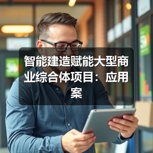 智能建造技术如何助力大型项目降本增效?案例解析(图2) 智能建造赋能大型商业综合体项目:应用案例解析