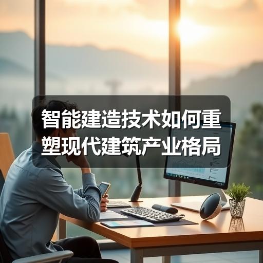 智能建造技术如何推动建筑行业数字化转型?效率与环保双赢(图2) 智能建造技术如何重塑现代建筑产业格局