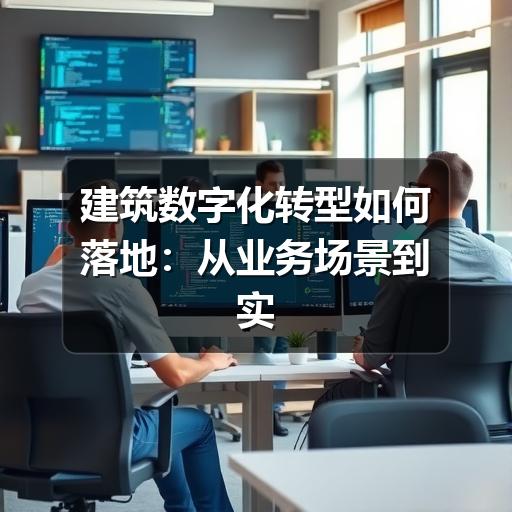 建筑数字化转型如何落地：从业务场景到实施步骤