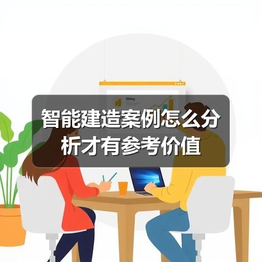 智能建造案例怎么分析才有参考价值