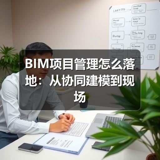 BIM项目管理怎么落地?解决协同难题与实施误区(图2) BIM项目管理怎么落地:从协同建模到现场管控的实用方法