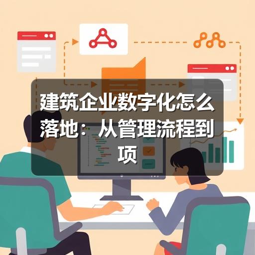 建筑企业如何推进数字化管理?关键要点全解析(图2) 建筑企业数字化怎么落地:从管理流程到项目现场的实用指南