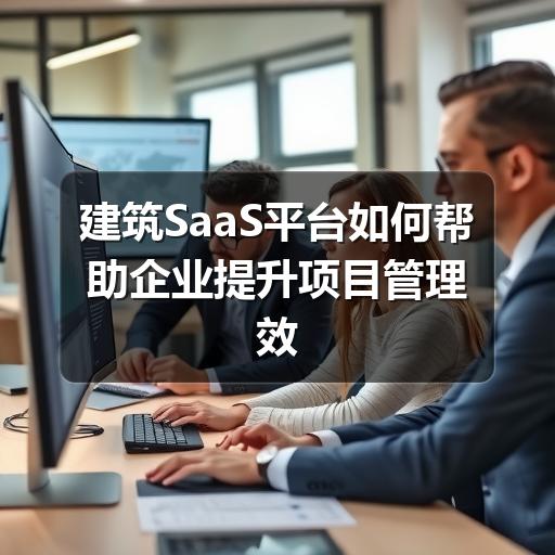 建筑SaaS平台如何帮助企业提升项目管理效率