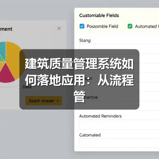 建筑质量管理系统如何提升项目管理效率?(图3) 建筑质量管理系统如何落地应用:从流程管控到数据闭环