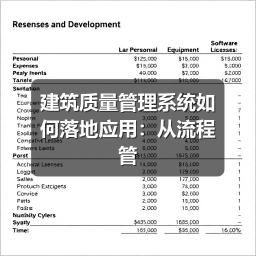 建筑质量管理系统如何提升项目管理效率?(图2) 建筑质量管理系统如何落地应用:从流程管控到数据闭环