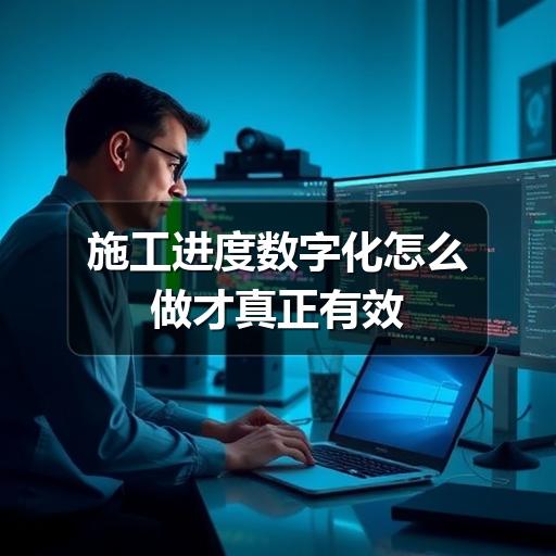 施工进度数字化如何解决管理难题?分步落地指南(图1) 施工进度数字化怎么做才真正有效