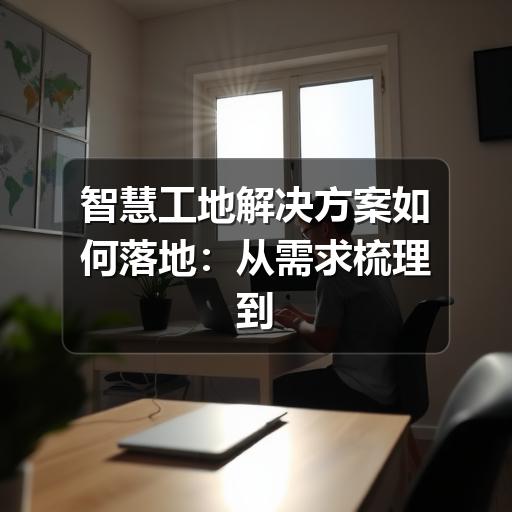 智慧工地怎么建?避开这些误区提升管理效率(图1) 智慧工地解决方案如何落地:从需求梳理到系统选型