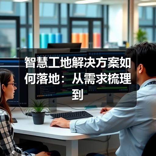 智慧工地怎么建?避开这些误区提升管理效率(图2) 智慧工地解决方案如何落地:从需求梳理到系统选型