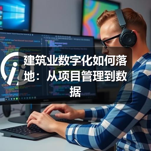 建筑业数字化如何落地:从项目管理到数据协同的实用路径(图1) 建筑业数字化如何落地:从项目管理到数据协同的实用路径