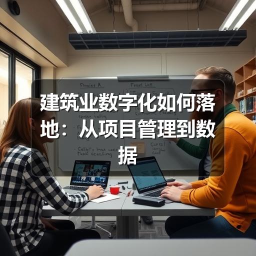 建筑业数字化如何落地:从项目管理到数据协同的实用路径(图3) 建筑业数字化如何落地:从项目管理到数据协同的实用路径