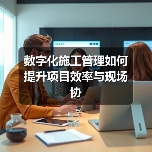 数字化施工管理如何提升项目效率与现场协同(图1) 数字化施工管理如何提升项目效率与现场协同