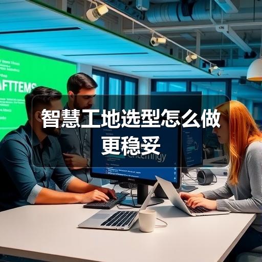 智慧工地选型怎么做更稳妥(图3) 智慧工地选型怎么做更稳妥