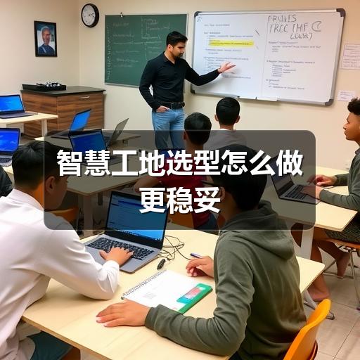 智慧工地选型怎么做更稳妥(图1) 智慧工地选型怎么做更稳妥