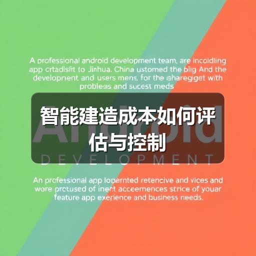 智能建造成本如何评估与控制