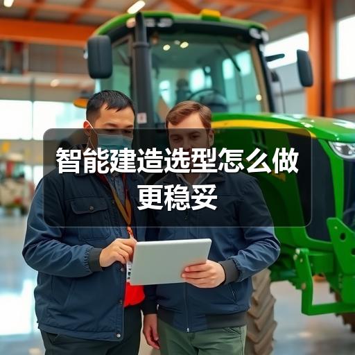 智能建造选型怎么做更稳妥(图1) 智能建造选型怎么做更稳妥