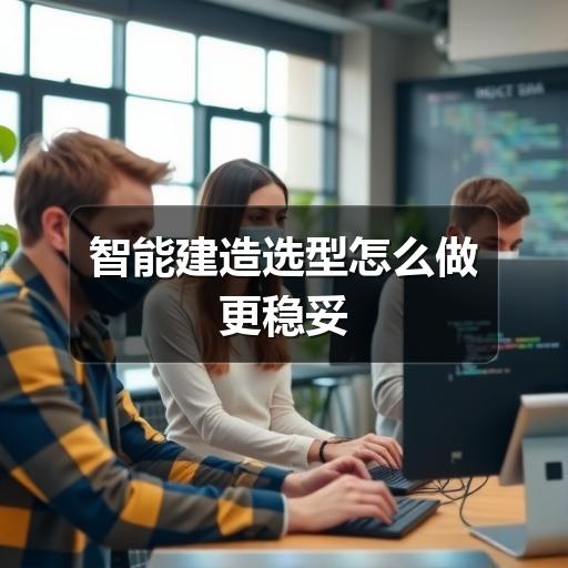 智能建造选型怎么做更稳妥(图3) 智能建造选型怎么做更稳妥
